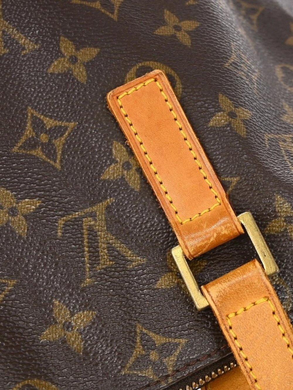 LOUIS VUITTON CABAS MEZZO HAND TOTE BAG MONOGRAM M51151 TH1001 YQ07494 - Picture 9 of 16